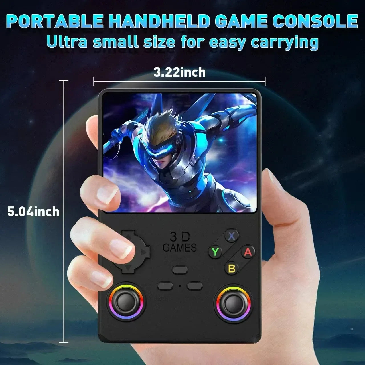 RETRO HANDHELD GAME CONSOLE-40MAX